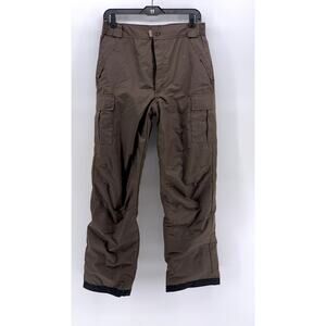 ICEBURG Women's Brown Lined Snow Ski Pants SZ L